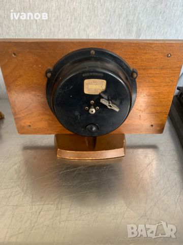 стар механичен настолен часовник , снимка 4 - Антикварни и старинни предмети - 45160751