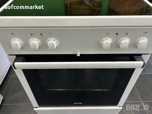 Готварска печка Gorenje 60 см с керамичен плот и гаранция, снимка 2 - Печки, фурни - 48801649