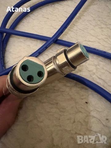XLR -XLR балансиран кабел Van Damme Grade Tour, снимка 2 - Други - 54176487