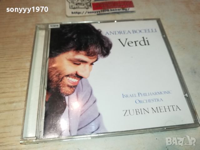 ANDREA BOCELLI VERDI CD-MADE IN GERMANY 1204241102, снимка 10 - CD дискове - 45234085