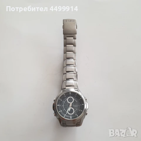 Мъжки аналогов цифров часовник CASIO EDIFICE 116, снимка 2 - Антикварни и старинни предмети - 50658032