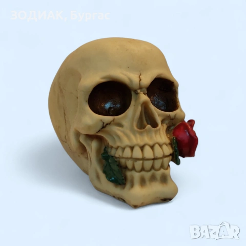 Стауетка Череп с Роза