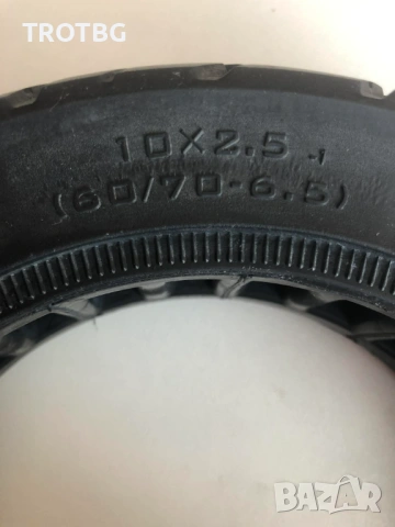 Плътна гума 60/70-6.5 10x2.5-6.5 за Segway-Ninebot Max G30, снимка 3 - Други спортове - 53844125