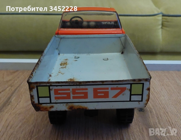 количка метална играчка от соца за колекционери , снимка 4 - Колекции - 52504622