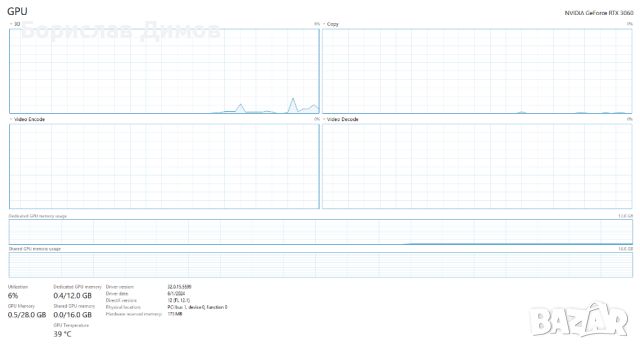 Геймърски компютър -  Core i7-9700K 3.6GHz / Palit GeForce RTX 3060, снимка 12 - Геймърски - 46473932