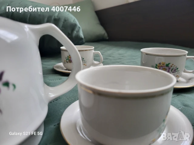 Сервиз за кафе, снимка 4 - Чаши - 50504260