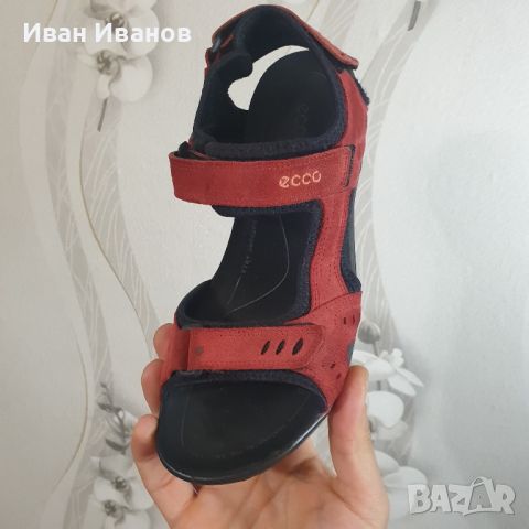 туристически сандали Ecco Anatomical toe grip area номер 38, снимка 7 - Сандали - 45455414