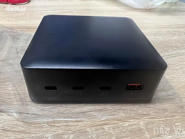 WHSTELENI USB C зарядно 203W (100W+65W+20W+18W) 4-портова зарядна станция, снимка 7 - Друга електроника - 49312967