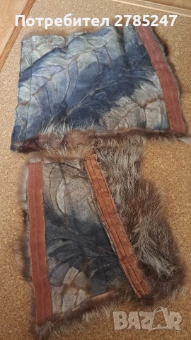 Сет/Елек,Чанта, гети/естествен косъм, снимка 8 - Елеци - 53132449