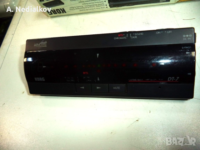 Korg tuner DT-7, снимка 3 - Китари - 51775991