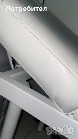 Стационарна масажна кушетка бяла, снимка 5 - Кушетки - 51423884