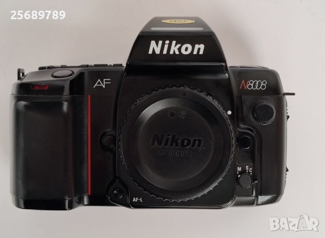 Филмов фотоапарат Nikon Af N8008  -за колекция, снимка 1 - Фотоапарати - 45253414