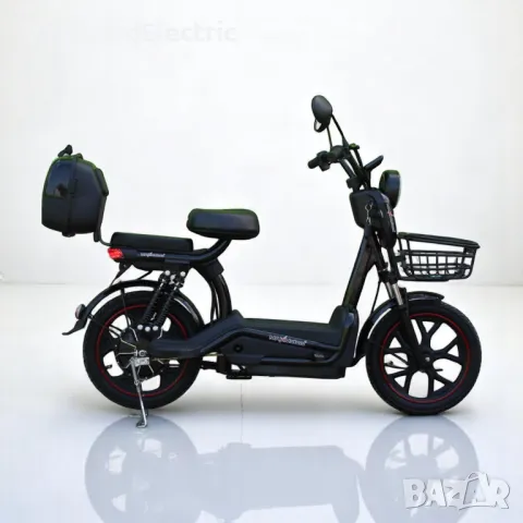 Електрическо колело-скутер EBZ 18 750W/48V/20Ah - Черно, снимка 2 - Мотоциклети и мототехника - 50094744