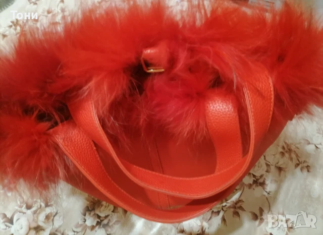 Нова Дамска Кожена Чанта , снимка 16 - Чанти - 50597662