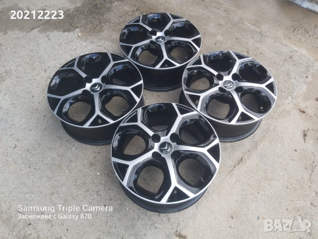 4 броя алуминиеви джанти за Citroen C3,C3 Picasso,DS3 16, снимка 8 - Гуми и джанти - 50848892