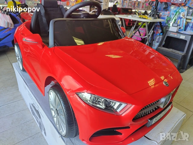 MERCEDES-BENZ 12V Акумулаторна кола CLS 350 червен