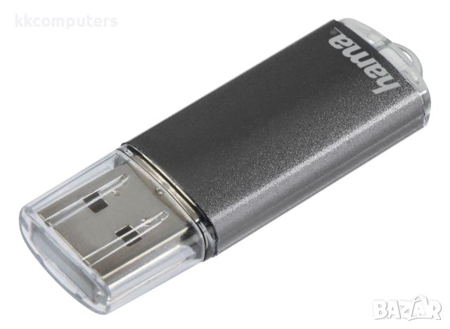 Флаш памет 16GB Hama Laeta, черен - HAMA-90983 , снимка 2 - USB Flash памети - 46320322