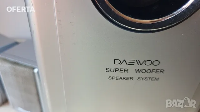 Daewoo Super Woofer Speaker System - Субуфер + 5 Колони, снимка 1 - Аудиосистеми - 46936903