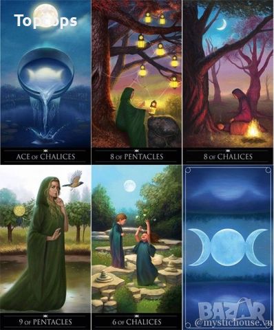 Таро: Silver Witchcraft Tarot & Modern Witch Tarot & Teen Witch Tarot, снимка 10 - Карти за игра - 32557149