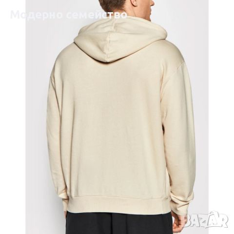 Мъжко спортно горнище reebok classics natural dye relaxed fit hoodie beige, снимка 1 - Суичъри - 46763822