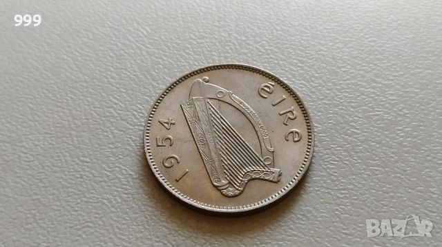 1 шилинг 1954 Ирландия - Ейре, снимка 2 - Нумизматика и бонистика - 46469560