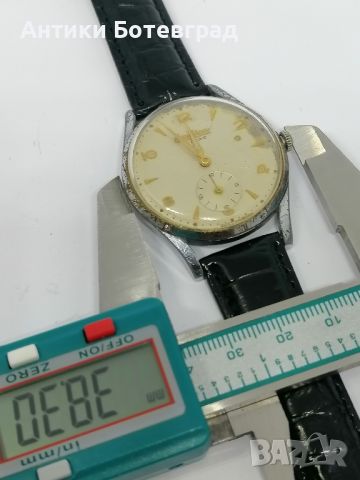 Два броя стари часовници Омикрон 1950, снимка 5 - Мъжки - 45585823