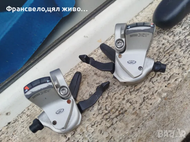 Команди 27 скорости за велосипед колело Shimano deore xt , снимка 1 - Части за велосипеди - 48318354