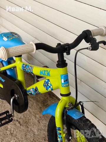 Детски алуминиев велосипед 14 цола Genesis , снимка 7 - Велосипеди - 53873864