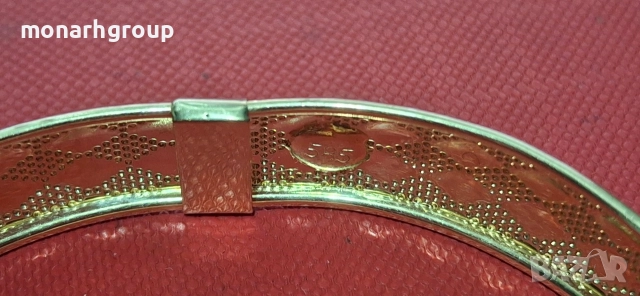 Златна гривна, снимка 6 - Гривни - 52656067