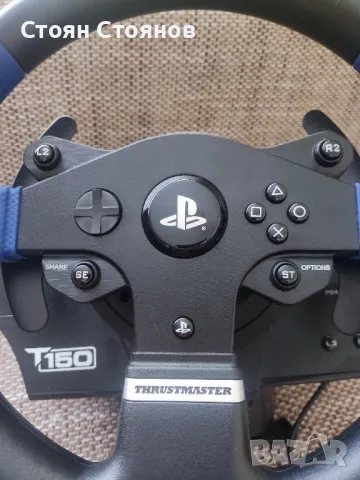 Волан с педали Thrustmaster T150 за компютър и Playstation, снимка 4 - Други игри и конзоли - 48450762