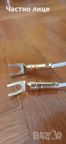 Продавам висококачествен професионален кабел за тонколони QED. Комплект 2 кабела по 3.5 метра., снимка 2 - Тонколони - 53459679