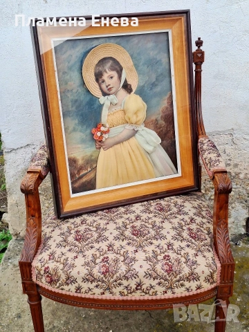 Портрет на Мис Джулиана Уилоуби, репродукция, снимка 10 - Картини - 53967103