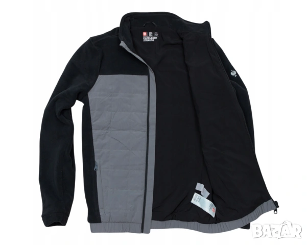 Engelbert Strauss Hybrid fleece jacket e.s.concrete размер Л-ХЛ, снимка 2 - Якета - 54221243