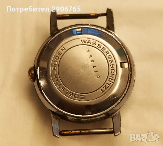  GUB glashutte 60.1 Германия работещ, снимка 5 - Антикварни и старинни предмети - 52231409