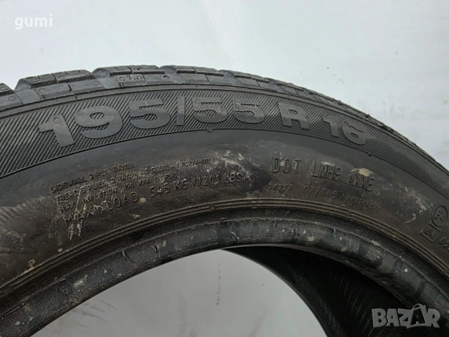 2бр зимни гуми 195/55/16 CONTINENTAL L05223 , снимка 4 - Гуми и джанти - 53896244