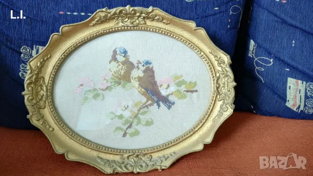 Немски гоблен , снимка 3 - Гоблени - 49845046