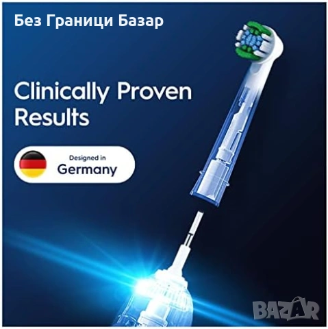 Нови Oral-B Pro глави за електрическа четка за зъби 4 броя Precision Clean, снимка 7 - Други - 54110417