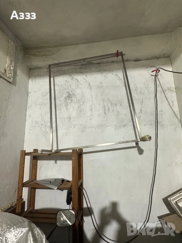 щендер за дрехи хром никел , снимка 2 - Други стоки за дома - 53485535