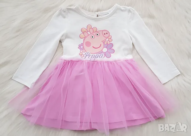 Детска рокля  Peppa Pig 9-12 месеца , снимка 4 - Бебешки рокли - 49672798