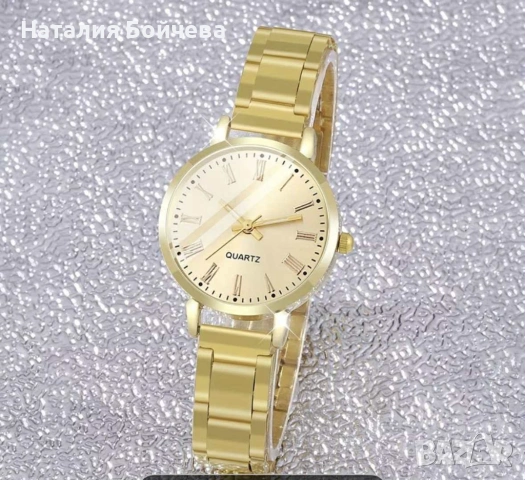 Изискан и стилен часовник с подарък гривна . , снимка 3 - Дамски - 53637587