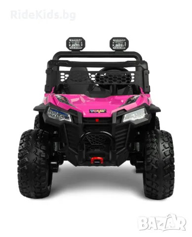 Офроуд акумулаторен автомобил BLAZE, Циклама – 4x4, до 35кг., с дистанционно и LED, снимка 3 - Детски велосипеди, триколки и коли - 50099539