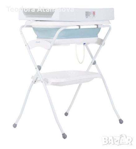 Сгъваема вана Chipolino - Фиоре, синя, снимка 1