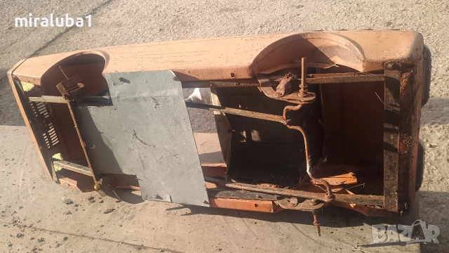 Радуга детска метална количка с педали Ретро не Москвич, снимка 11 - Антикварни и старинни предмети - 52807760