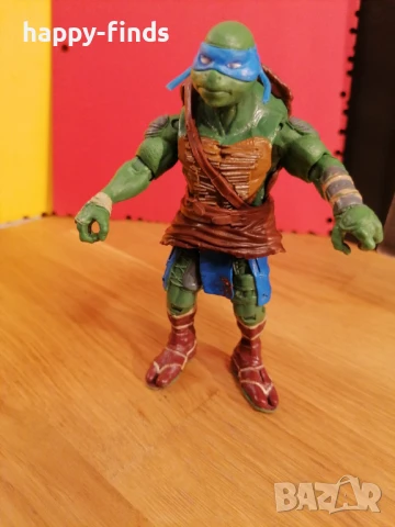 Фигурка на Леонардо от филма „Костенурките нинджа“ 4.5", 2014, Playmates, снимка 1
