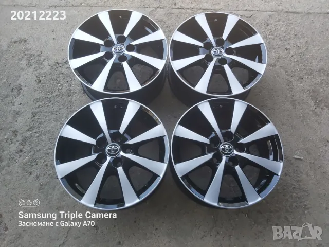 4 броя алуминиеви джанти за Toyota Rav4,Corolla,Auris,Avensis,Camry 17, снимка 3 - Гуми и джанти - 50109464