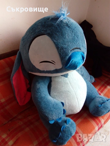 Голям плюшен Стич 100 см от Lilo & Stitch, снимка 3 - Плюшени играчки - 53701185