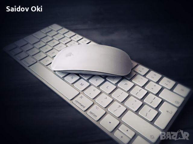 Apple Мишка и Клавиатура ( Magic mouse, Magic Keyboard) като нови!, снимка 1 - Клавиатури и мишки - 46378798