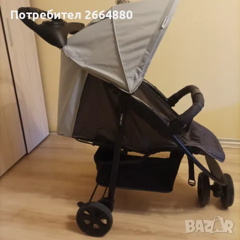 Бебешка лятна количка Hauck Citi Neo 3 Grey, снимка 16 - Детски колички - 47012527