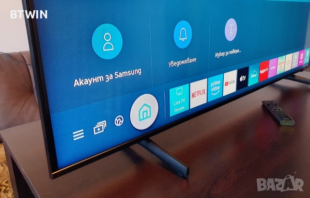 Телевизор - Samsung 50 ИНЧА - QLED - SMART - 4K - Ultra HD !, снимка 11 - Телевизори - 52533464