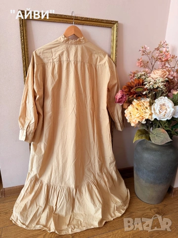 ZARA Дамска жестока рокля, снимка 8 - Рокли - 54001709